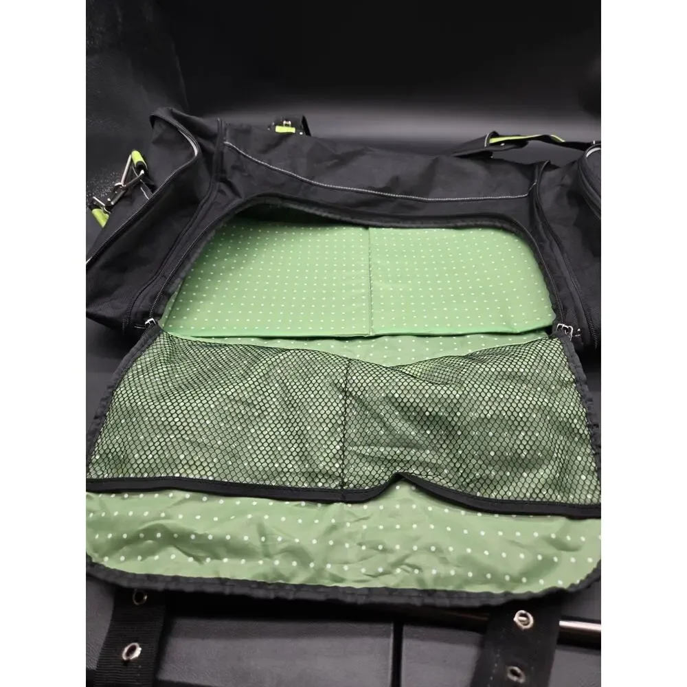 Cricut Expandable Carry Bag with Pockets - Lime Green And Black - Excellent Cond